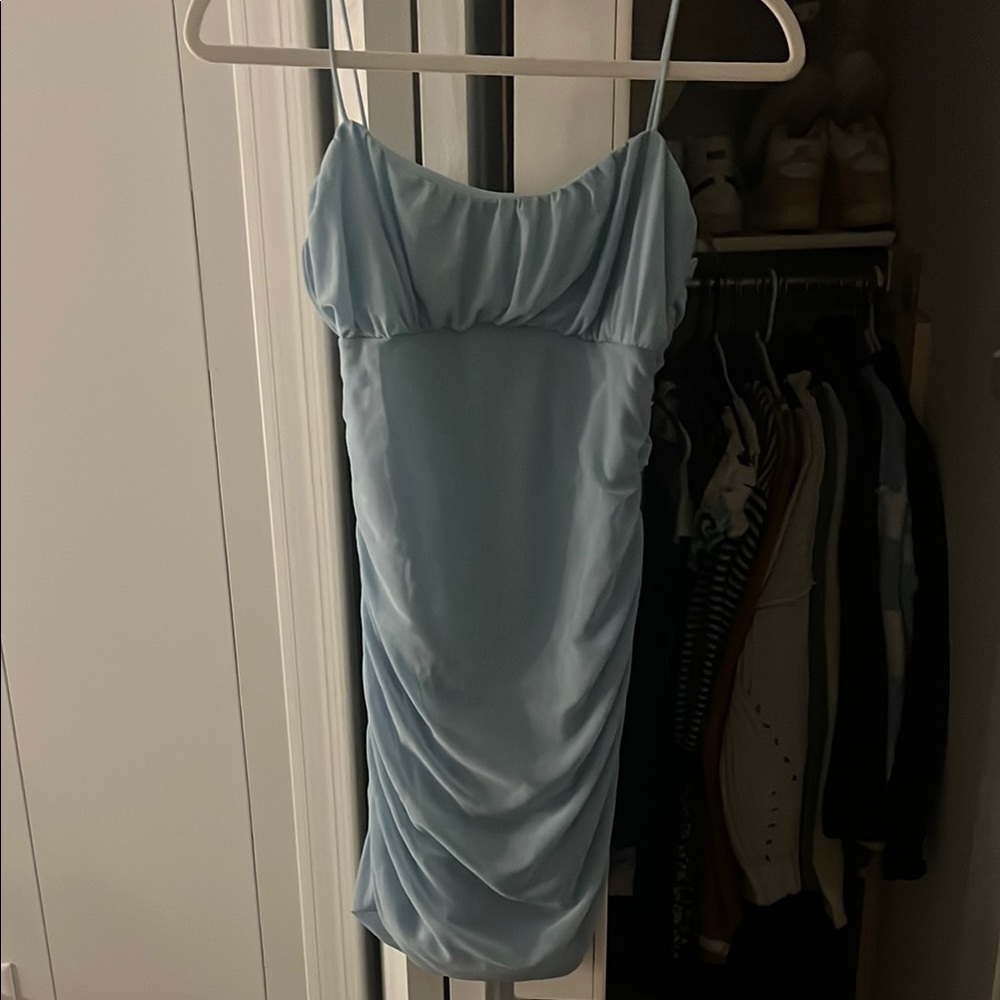 Light Blue mini dress